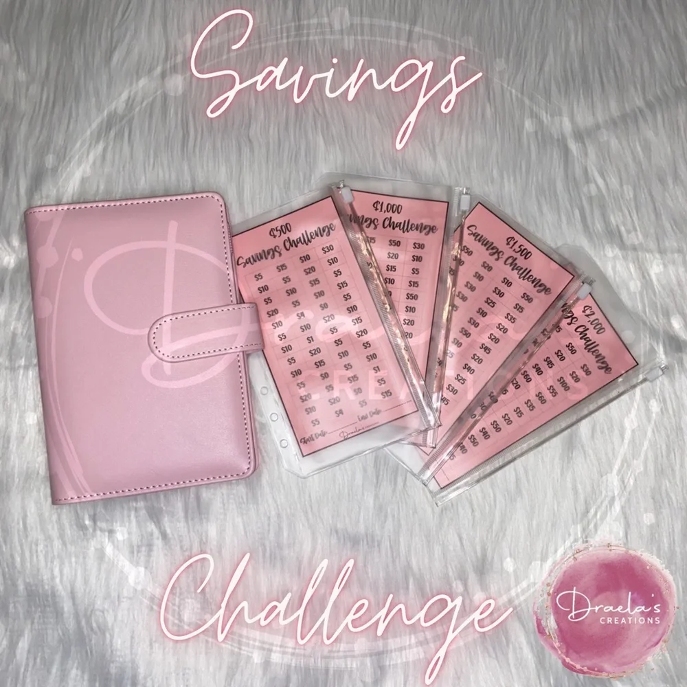 Cash Binder w/ Savings Challenge Sheets - Picture 7 of 11